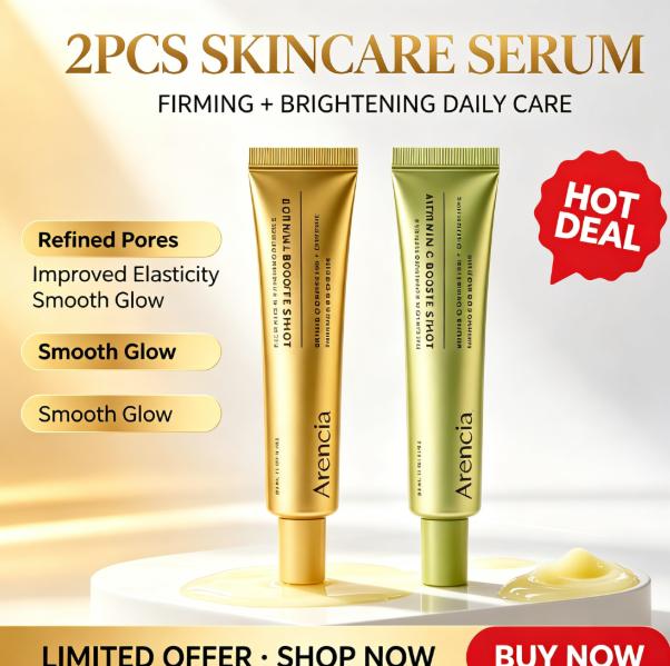 Vitamin C Serum Face - Serum Arencia Booster Shot 2Pcs Vitamin