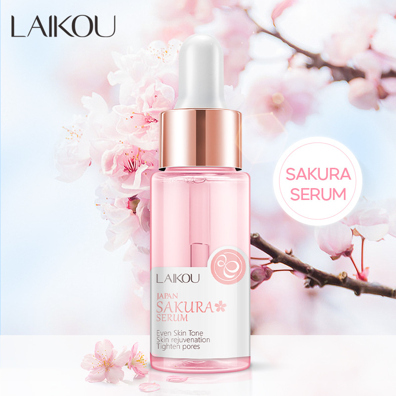 Vitamin C Serum Face - LAIKOU Serum Sakura Jepang 17ML, perawatan