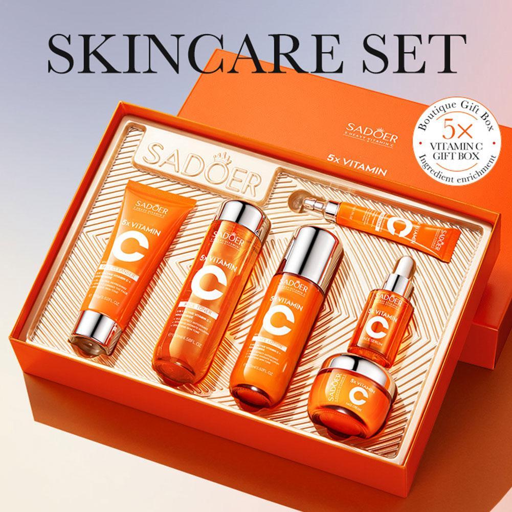 Vitamin C Serum Face - Set Perawatan Kulit Hidrasi Vitamin C