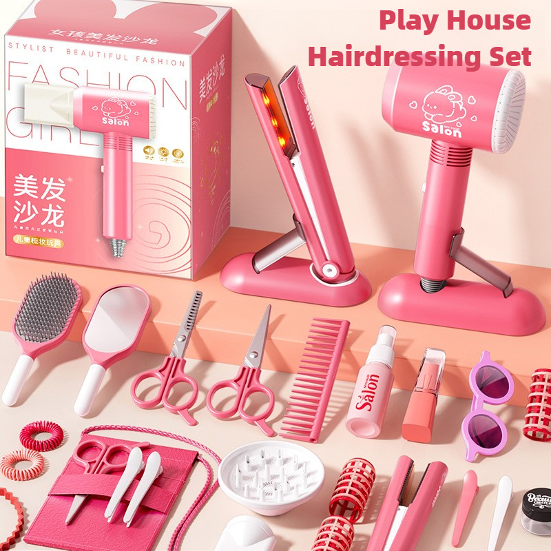 Makeup Beauty House - Kit Rias Kecantikan Rambut Anak Perempuan