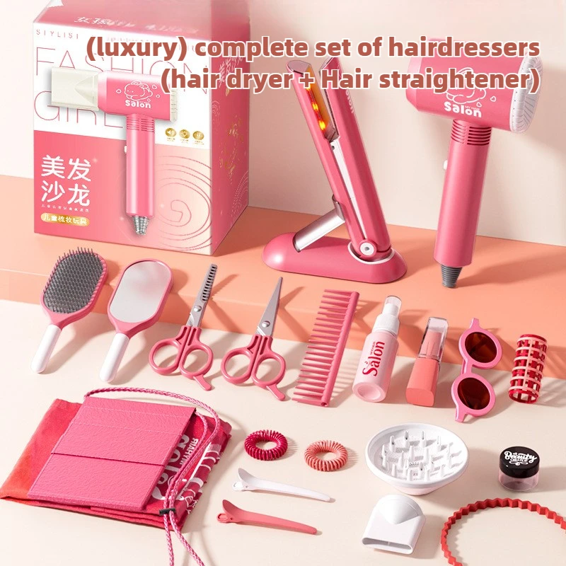 Makeup Beauty House - Set Salon kecantikan anak perempuan, Set