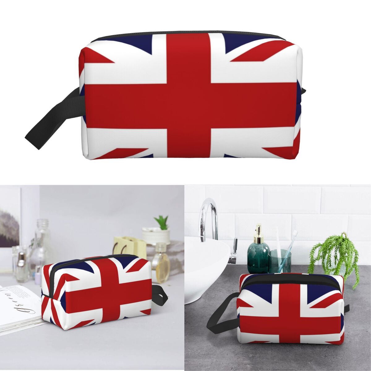 Beauty Makeup Uk - Tas Makeup Bendera Union Jack Inggris,