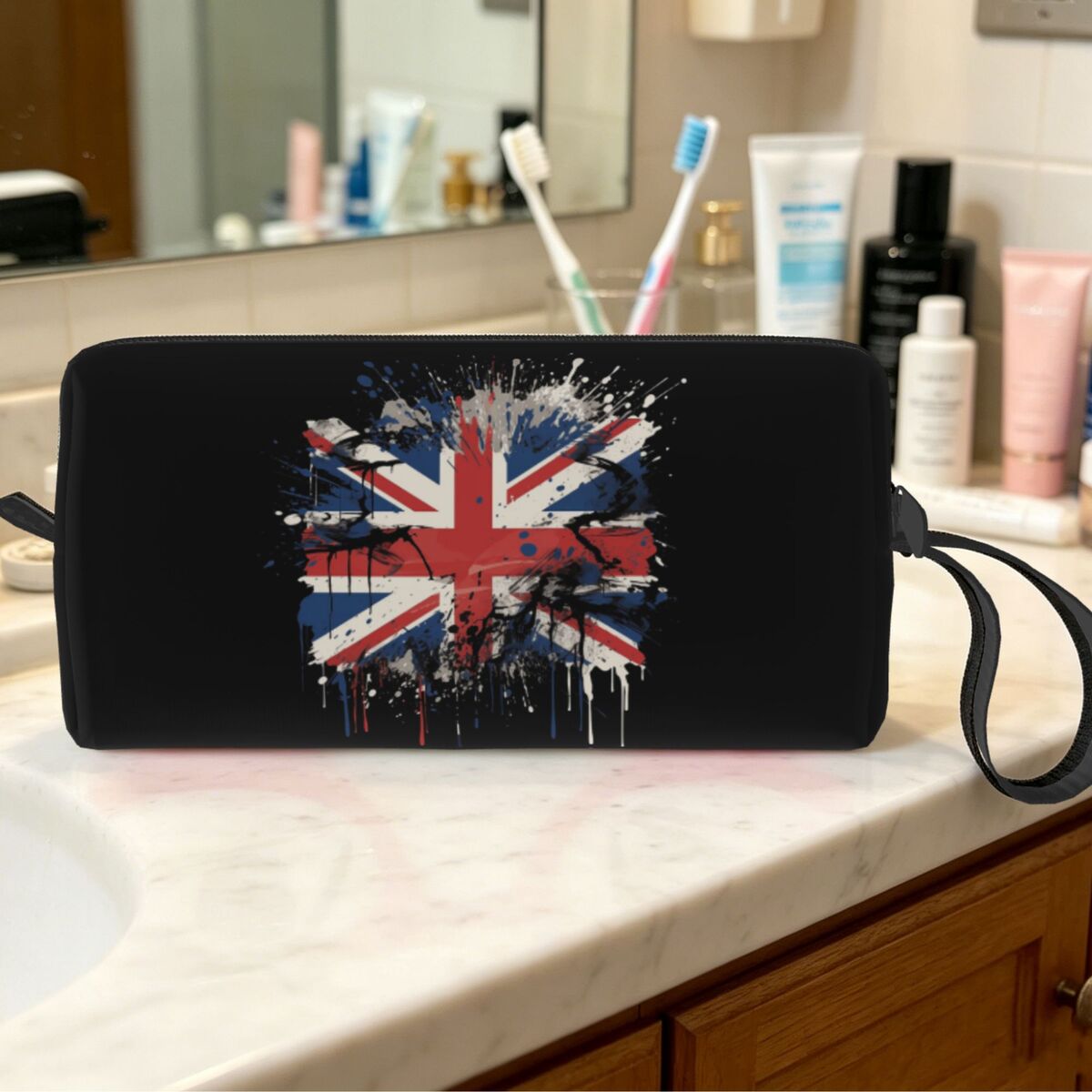 Beauty Makeup Uk - Tas Makeup Union Jack Flag Of