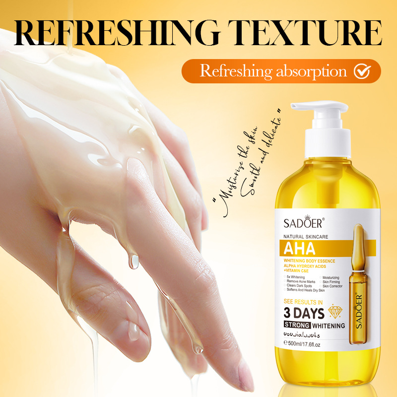SADOER AHA Whitening Body Esse - Vitamin C Serum Face ulasan dan harga
