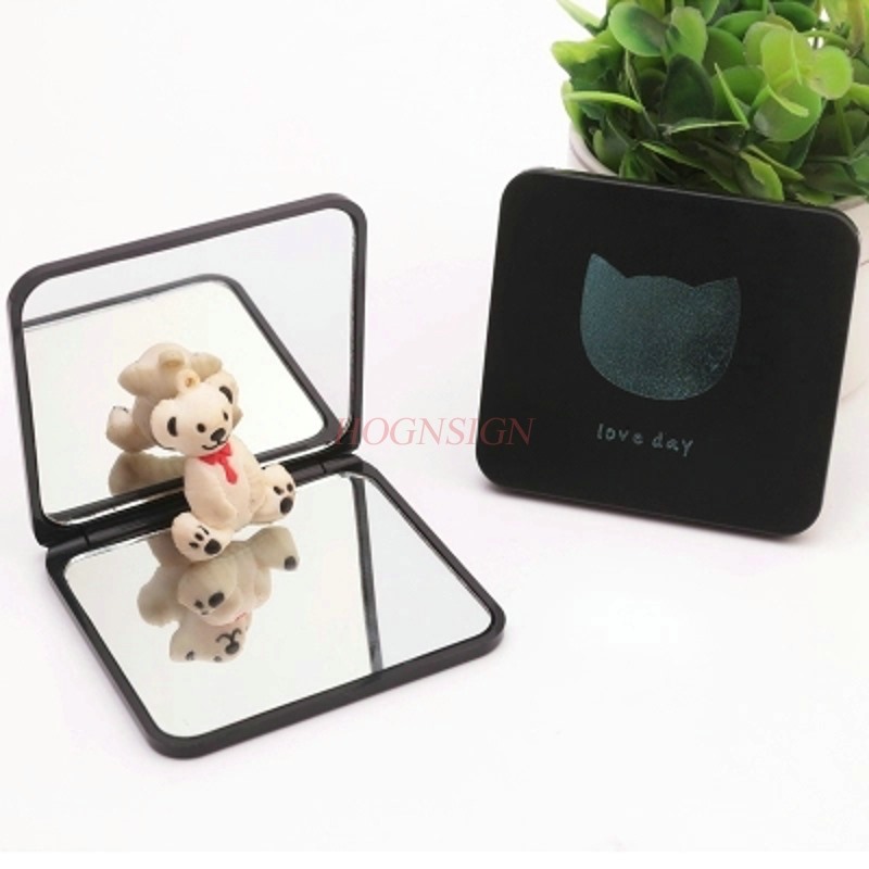 Cermin Kecil Portabel Dua Sisi - Beauty Love Makeup ulasan dan harga