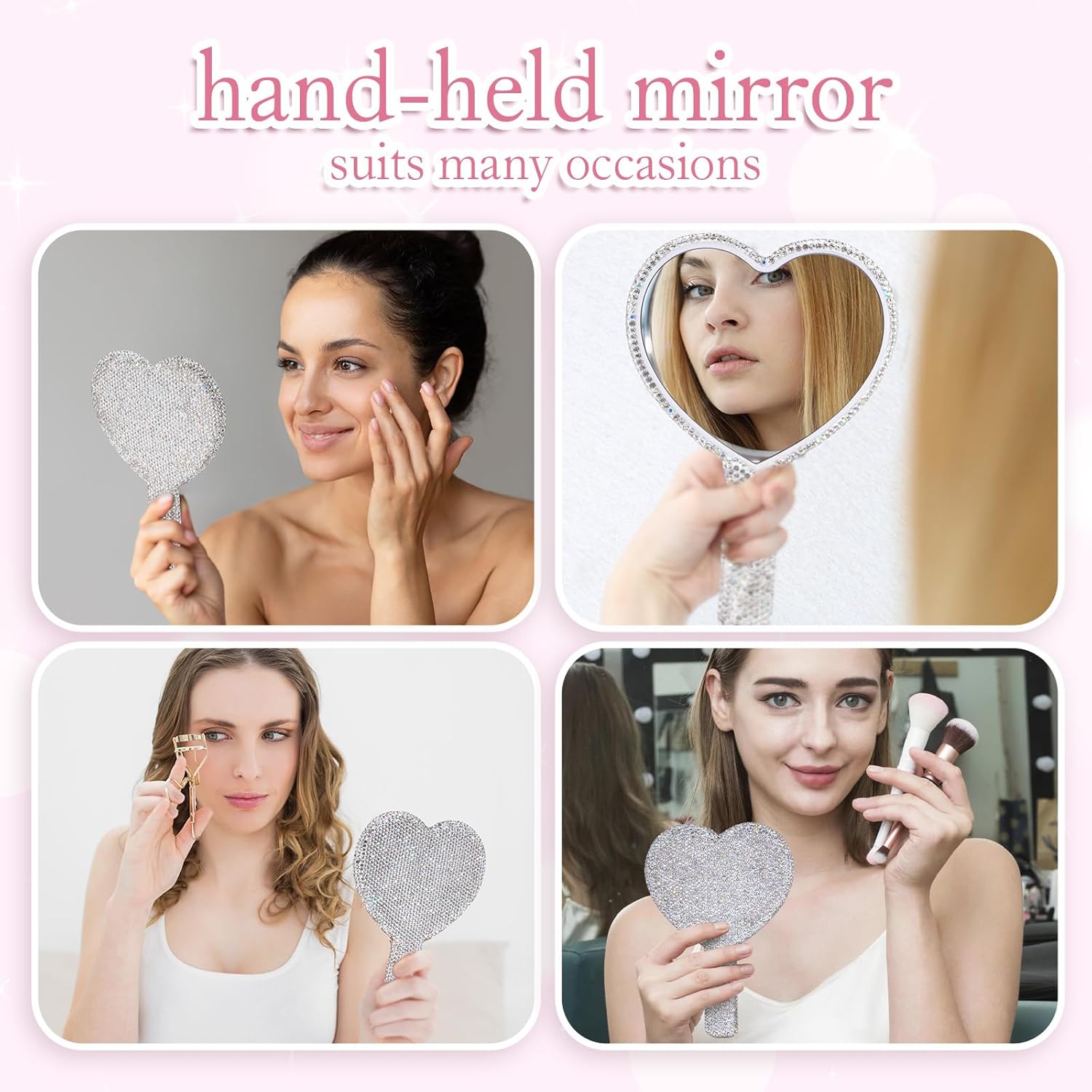 Berlian genggam cermin rias ci - Beauty Love Makeup ulasan dan harga