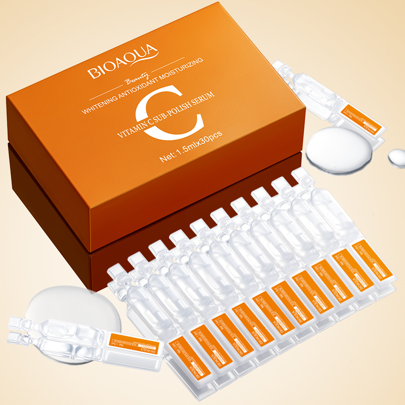 Serum Asam Hyaluronik Vitamin  - Vitamin C Serum Face ulasan dan harga