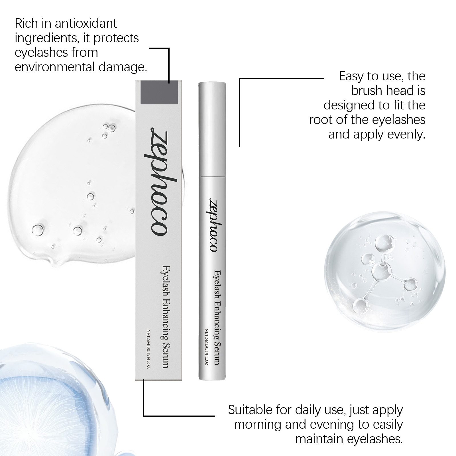 Serum Penumbuh Bulu Mata Cepat - Lash Serum Growth ulasan dan harga
