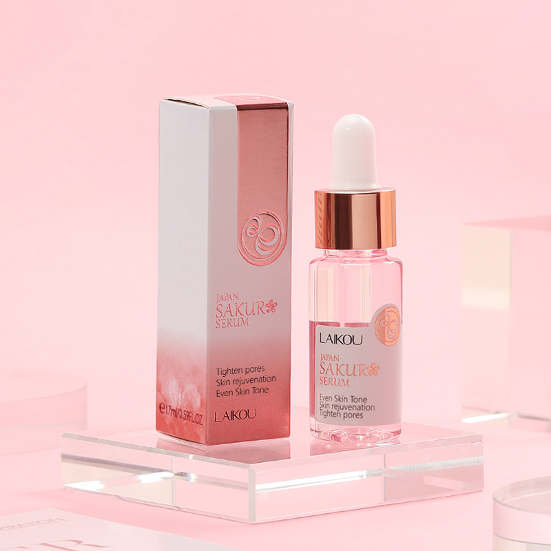 LAIKOU Serum Sakura Jepang 17M - Vitamin C Serum Face ulasan dan harga