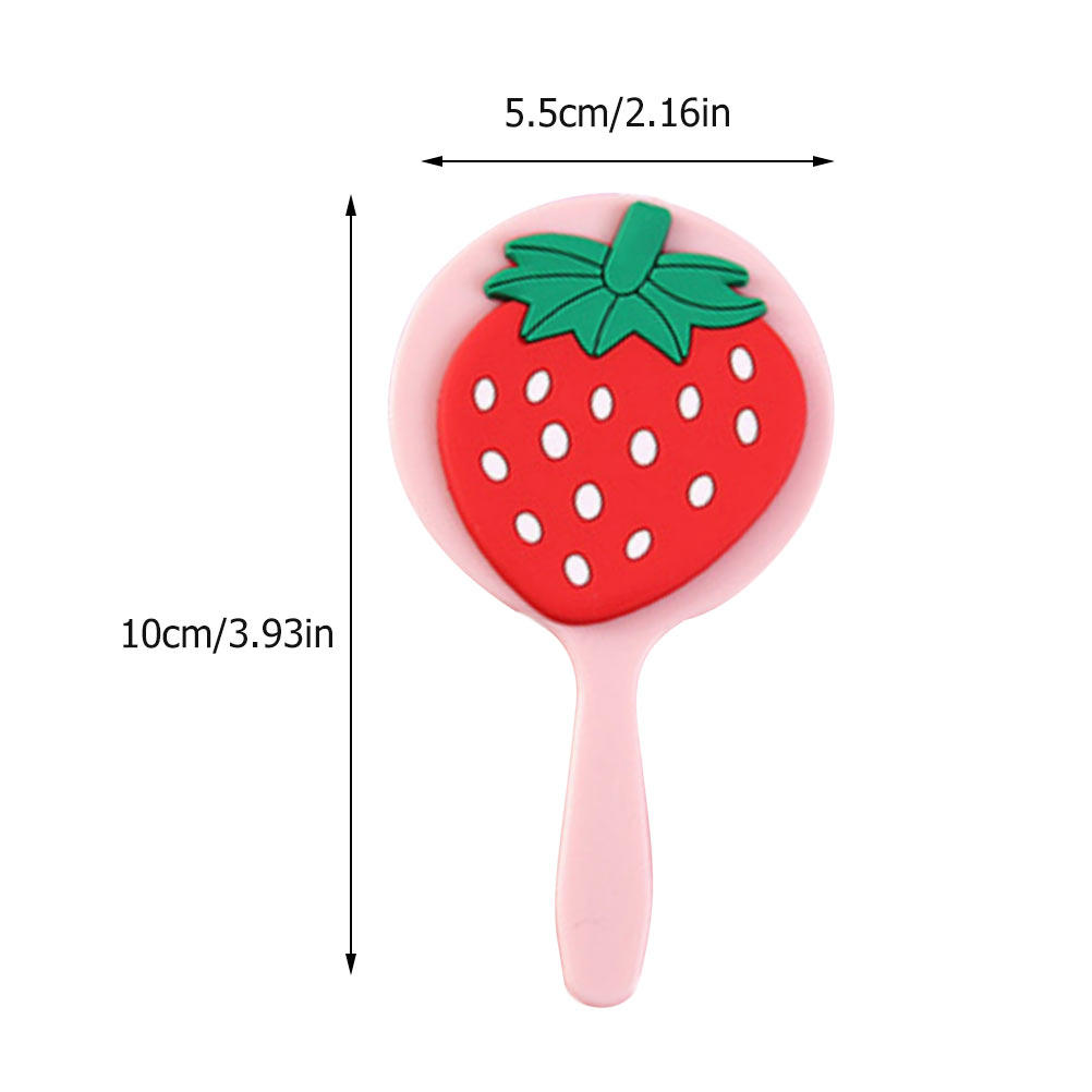 Cermin Rias Stroberi Genggam U - Beauty Love Makeup ulasan dan harga