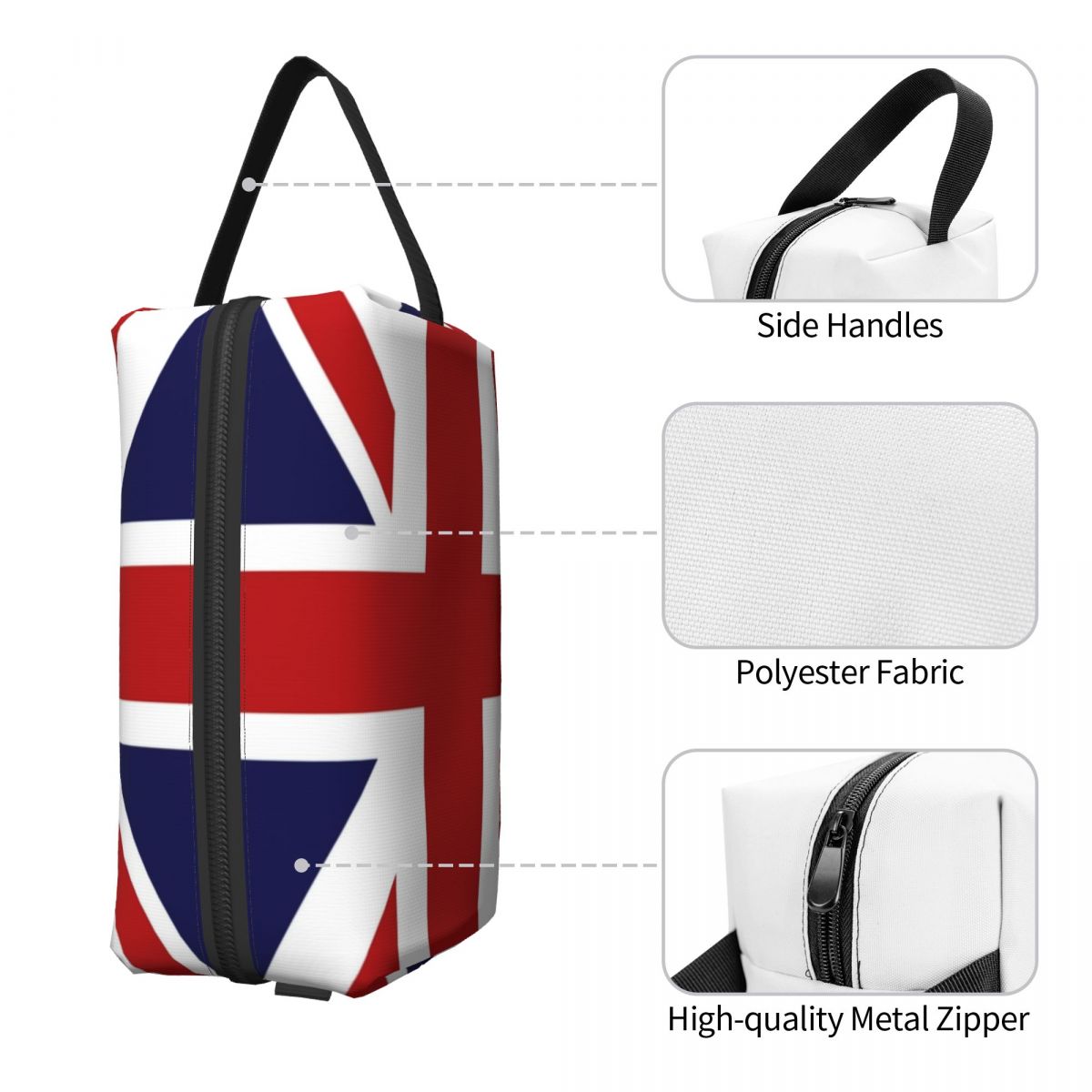 Tas Makeup Bendera Union Jack  - Beauty Makeup Uk ulasan dan harga
