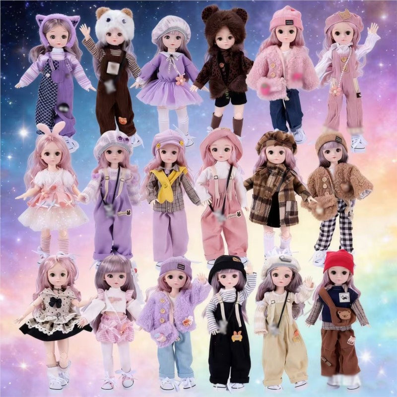 Boneka Rias Cantik 30CM Dengan - Makeup Beauty House ulasan dan harga