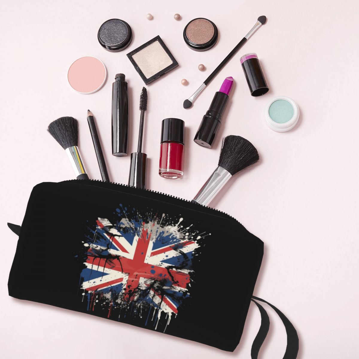 Tas Makeup Union Jack Flag Of  - Beauty Makeup Uk ulasan dan harga